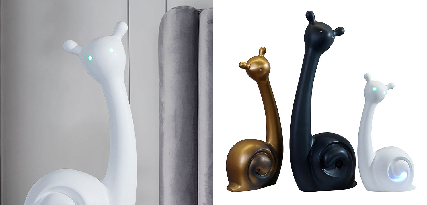 Настольная лампа в виде улитки Snail Lamp Настольная лампа в виде улитки Snail Lamp - Loft-Concept в Самаре