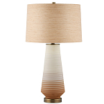 Настольная лампа фарфоровая с узором на корпусе Junction Place варинант исполнения - 3 | Loft Concept в Самаре