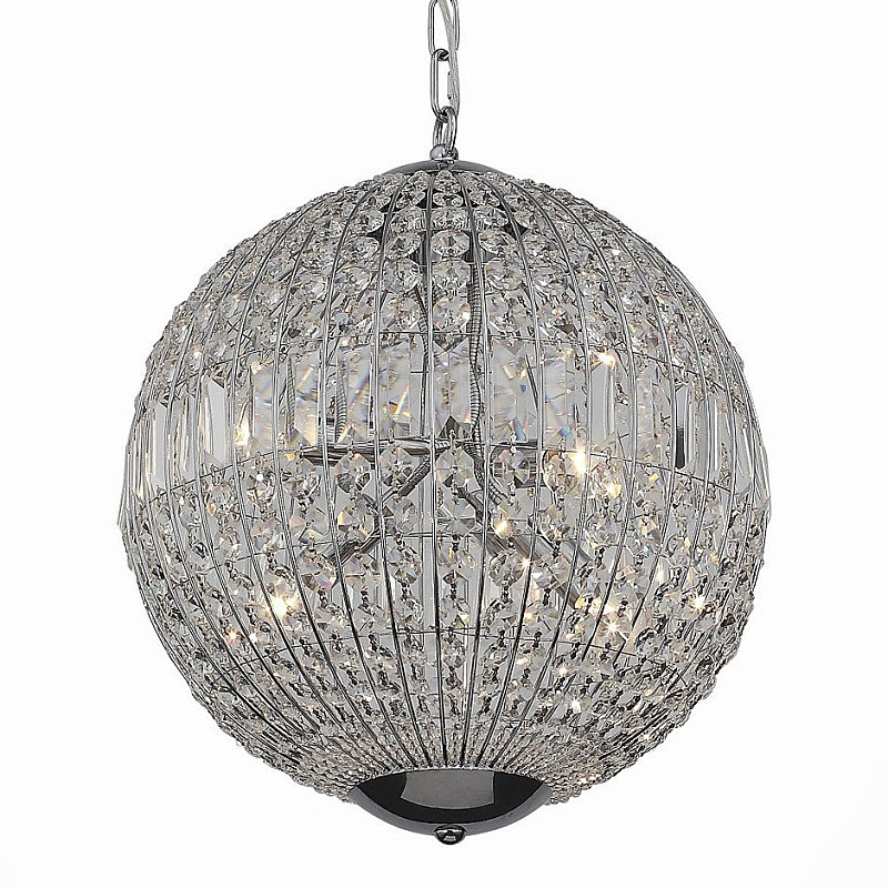 Люстра RH 19th c. Casbah Crystal Chrome Хром Прозрачное Стекло Люстра RH 19th c. Casbah Crystal Chrome Хром Прозрачное Стекло в Самаре | Loft Concept