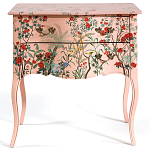 Комод розовый с росписью Цветы L.XV CHEST OF DRAWERS Flowers варинант исполнения - 1 | Loft Concept в Самаре