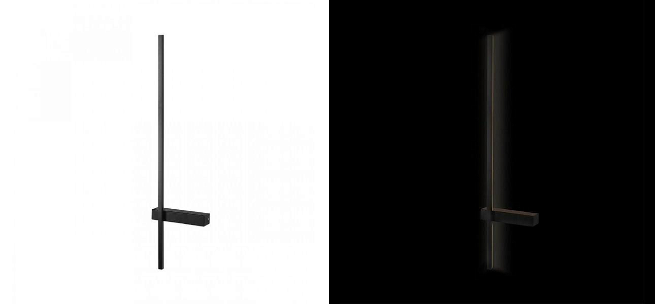 Бра светодиодное Trumpet Tube Black bottom Бра светодиодное Trumpet Tube Black bottom - Loft-Concept в Самаре
