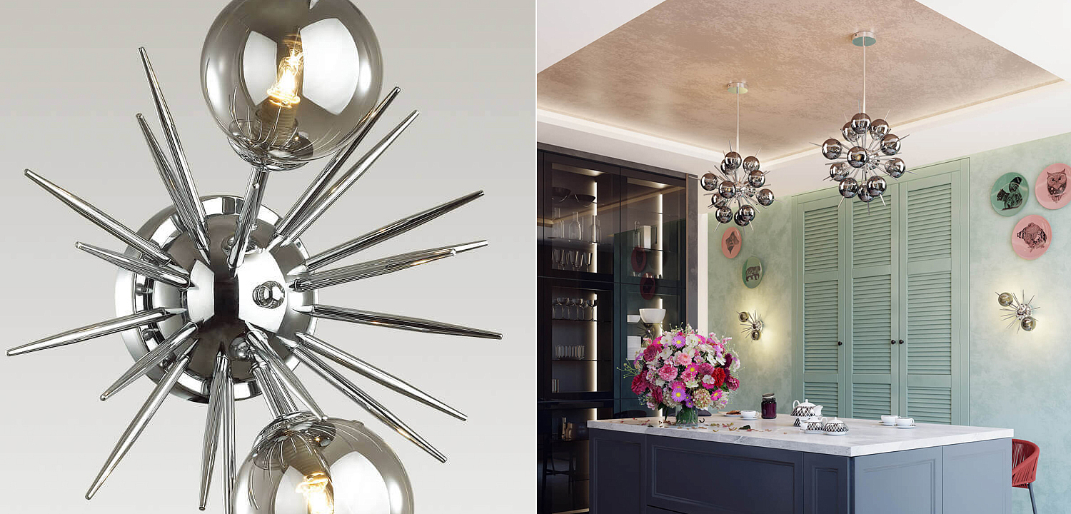 Бра Algot Sputnik Sconce Бра Algot Sputnik Sconce - Loft-Concept в Самаре