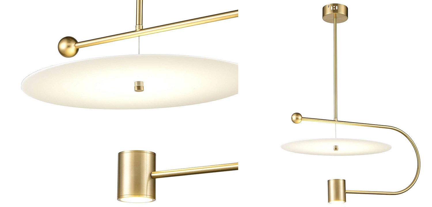 Подвесной светильник Gaspar Half Oval Подвесной светильник Gaspar Half Oval - Loft-Concept в Самаре