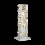 Настольная лампа прямоугольная с мозаичным хрустальным оформлением Sparks of Crystal варинант исполнения - 2 | Loft Concept в Самаре