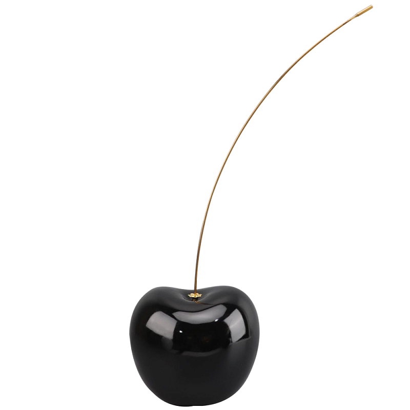 Декоративная статуэтка вишня Cherry Black Statuette Черный Золотой Декоративная статуэтка вишня Cherry Black Statuette Черный Золотой в Самаре | Loft Concept
