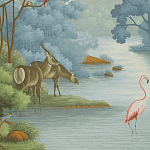 Обои ручная роспись African Savannah Eden варинант исполнения - 1 | Loft Concept в Самаре