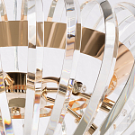 Бра золотого цвета с изогнутыми хрустальными элементами Radiant Ribbons варинант исполнения - 4 | Loft Concept в Самаре