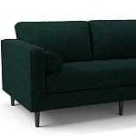 Мебельная ткань Шенилл темно-зеленый цвет 138 см T4-36 варинант исполнения - 10 | Loft Concept в Самаре