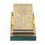 Подставка для телефона из натурального камня малахит Natural Stone Stand варинант исполнения - 3 | Loft Concept в Самаре