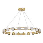 Люстра кольцевая с круглыми светодиодными источниками света Maxine Light варинант исполнения - 8 | Loft Concept в Самаре