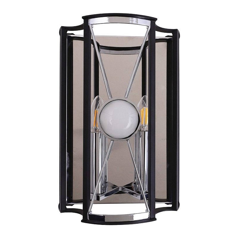 Бра Candles Cell Chromium Sconces Хром Черный Бра Candles Cell Chromium Sconces Хром Черный в Самаре | Loft Concept