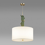 Подвесной светильник с декором в виде кактуса из керамики Opuntia D45 см варинант исполнения - 4 | Loft Concept в Самаре