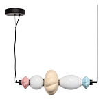 Подвесной светильник фигруный с керамическими элементами 18W LED Fragrant Light варинант исполнения - 3 | Loft Concept в Самаре