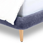 Кровать с мягким изголовьем Palmer Bed варинант исполнения - 13 | Loft Concept в Самаре