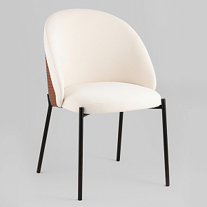 Стул обеденный Mauldine с экокожей