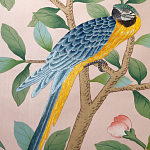 Обои ручная роспись Amazonia Florence Pink dyed silk варинант исполнения - 7 | Loft Concept в Самаре