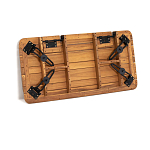 Двухместный диван из акации без подлоконтиков Amra варинант исполнения - 4 | Loft Concept в Самаре