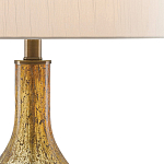 Настольная лампа с тканевым абажуром в форме цилиндра Thin Neck варинант исполнения - 1 | Loft Concept в Самаре