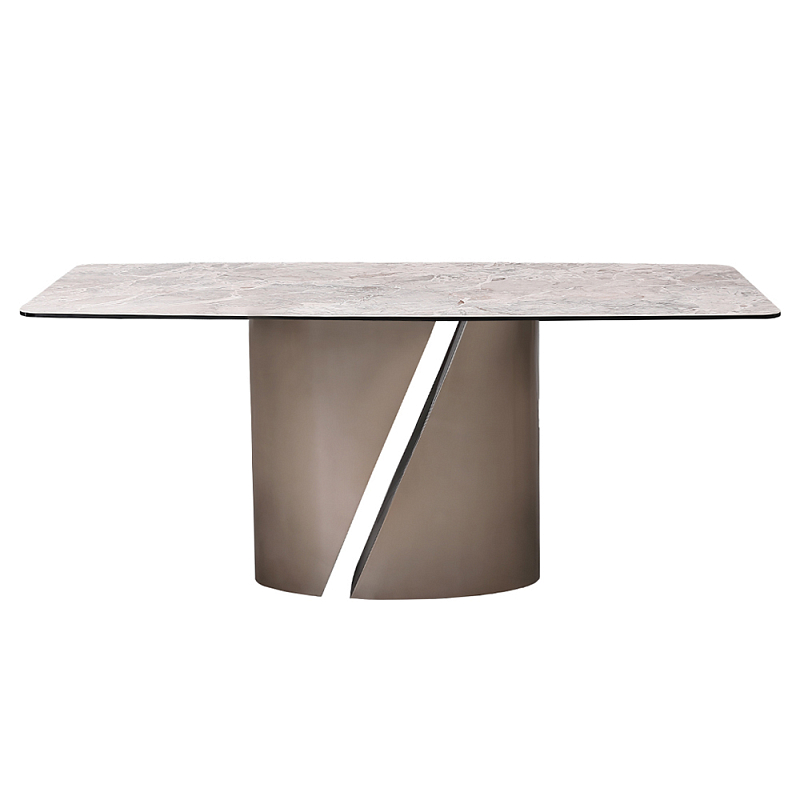 Стол обеденный керамический серый Servorios  в Самаре | Loft Concept 