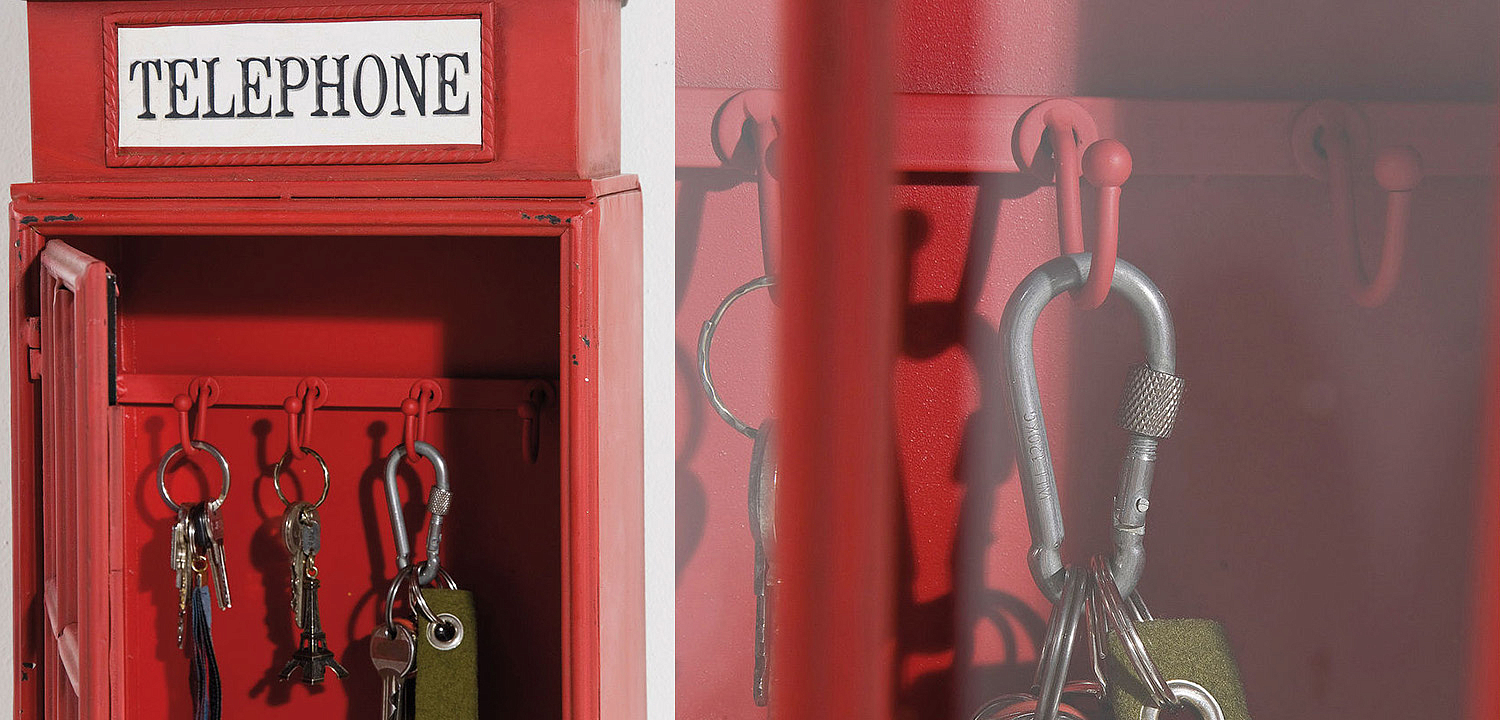 Ключница Red Telephone Box - Loft-Concept в Самаре