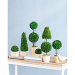 Декоративный искусственное растение Single boxwood варинант исполнения - 10 | Loft Concept в Самаре