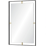 Зеркало прямоугольное в черной раме Gwendelyn варинант исполнения - 1 | Loft Concept в Самаре