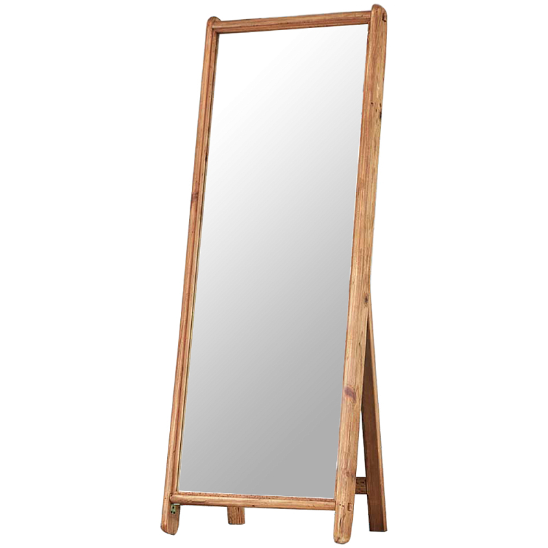 Напольное зеркало в деревянной раме Trina Wooden Mirror Древесина Зеркало Напольное зеркало в деревянной раме Trina Wooden Mirror Древесина Зеркало в Самаре | Loft Concept
