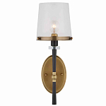 Бра настенное с прозрачным стеклянным абажуром Simple Pure Form варинант исполнения - 2 | Loft Concept в Самаре