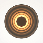 Бра круглое Soft Halo серый варинант исполнения - 2 | Loft Concept в Самаре