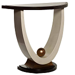 Консоль на полукруглой основе Stylish Pearl варинант исполнения - 1 | Loft Concept в Самаре