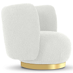 Кресло с обивкой букле Ambrose Boucle Armchair варинант исполнения - 3 | Loft Concept в Самаре