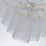 Люстра многоярусная с каскадами кристаллов Crystal Rains варинант исполнения - 7 | Loft Concept в Самаре