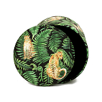Пуф Leopards in the ferns варинант исполнения - 3 | Loft Concept в Самаре