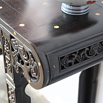 Черная резная консоль в Китайском стиле из массива Black Dragon Console варинант исполнения - 4 | Loft Concept в Самаре