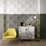 Гипсовая 3D Панель M-22 варинант исполнения - 1 | Loft Concept в Самаре