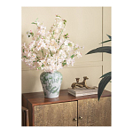 Ваза с зелеными цветочными и птичьими мотивами Vase Inspired by Nature варинант исполнения - 4 | Loft Concept в Самаре