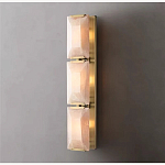 Бра из 3-х прямоугольных мраморных панелей Calling to Shine варинант исполнения - 4 | Loft Concept в Самаре