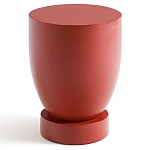 Приставной столик из массива манго Tom-tom Red варинант исполнения - 1 | Loft Concept в Самаре