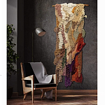 Тканый вручную абстрактный гобелен Коралловый риф Coral reef варинант исполнения - 3 | Loft Concept в Самаре