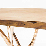 Обеденный стол прямоугольный с фигурными ножками G-table варинант исполнения - 1 | Loft Concept в Самаре