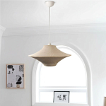 Подвесной вязаный бежевый светильник «Звезда Востока 01» варинант исполнения - 4 | Loft Concept в Самаре