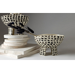 Чаша на ножках для фруктов или сухофруктов "Лонерно" варинант исполнения - 3 | Loft Concept в Самаре