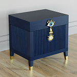 Сундук Eye Elsa Dreams Blue варинант исполнения - 1 | Loft Concept в Самаре