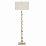 Торшер с фактурным каркасом и прямоугольным тканевым абажуром Shiye and Simplicity варинант исполнения - 1 | Loft Concept в Самаре