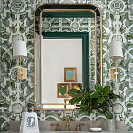 Зеркало в золотой раме Arched Mirror варинант исполнения - 3 | Loft Concept в Самаре