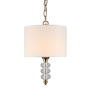 Подвесной Светильник Shine Gold с Абажуром