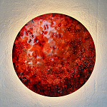 Светильник настенный «Красная Планета» варинант исполнения - 2 | Loft Concept в Самаре