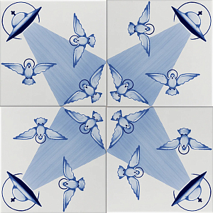 Плитка с узором НЛО