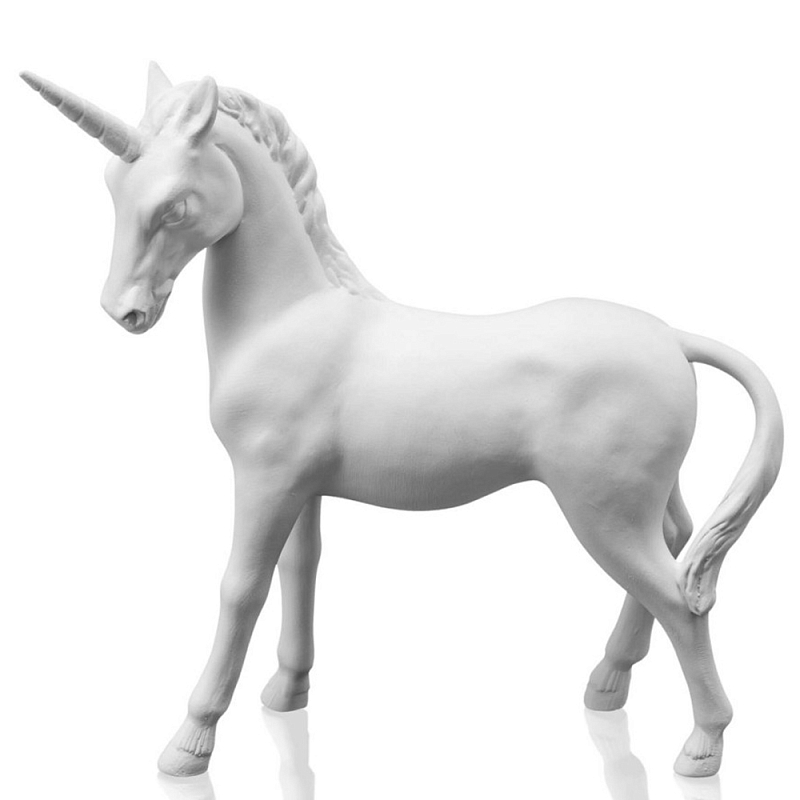 Статуэтка Unicorn Bisc. Белый Статуэтка Unicorn Bisc. Белый в Самаре | Loft Concept