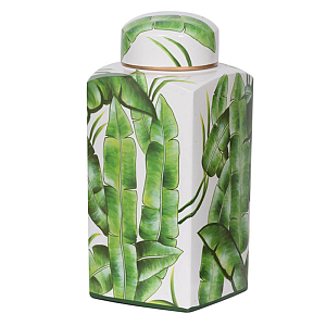 Ваза Vase Green Leaves 36